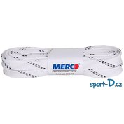 Merco šněrovadlo/hokejové tkaničky voskované bílé více délek