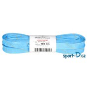 Šněrovadlo/hokejové tkaničky voskované modré více délek