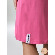 Loap Absenka J47J vel.M dámské šaty růžové