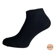 Pondy Bamb20-N nízké bambus funkční ponožky černé