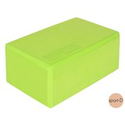 Merco Kostka - blok na jógu 10cm zelená