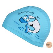 Merco Dolphin plavecká čepice pro děti, světle modrá