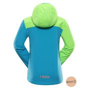 Alpine pro Grolo dětská softshellová bunda zelená