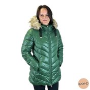 Luhta Haukivuori dámský zimní kabát zelený