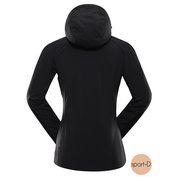 Alpine pro Hoora dámská softshellová bunda černá