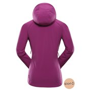 Alpine pro Hoora dámská softshellová bunda fialová