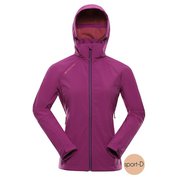 Alpine pro Hoora dámská softshellová bunda fialová