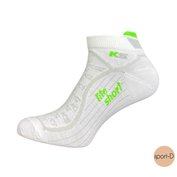 Pondy KS-Lite Short nízké funkční ponožky bílé