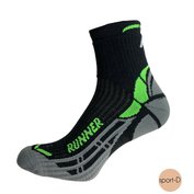 Pondy KS-RUN vel. 37-38 výborné funkční ponožky černé