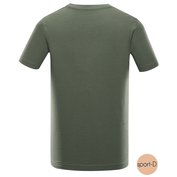 Alpine pro Lefer pánské tričko tmavě zelené