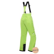Alpine pro Lermono dětské lyžařské kalhoty zelené