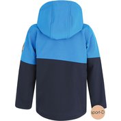 Loap London I05T vel. 122-128 dětská softshellová bunda modrá