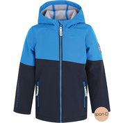 Loap London I05T vel. 122-128 dětská softshellová bunda modrá