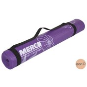 Merco Print PVC 4 karimatka / podložka na cvičení fialová s potiskem 4mm