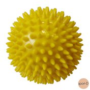 Acra masážní ježek 7,5cm žlutý