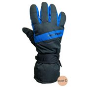 Hannah Mojo Jr dětské lyžařské prstové rukavice modro-černé