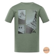 Alpine pro Monen vel. XXL pánské tričko zelené