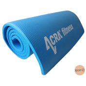 Acra NBR Yoga Mat 12mm měkká rehabilitační podložka modrá