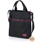 Loap Nikko V05J dámská taška černá s růžovým nápisem