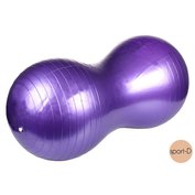 Merco Peanut Ball ovál na cvičení 40 x 80cm fialový
