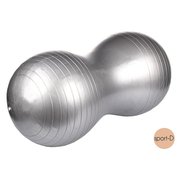 Merco Peanut Ball ovál na cvičení 40 x 80cm šedý