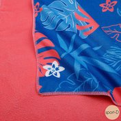 Regatta Printed Beach Towel RCE522 rychleschnoucí ručník 140 x 70cm růžovo-modrý