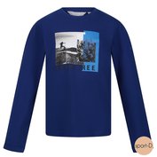 Regatta Wenbie III RKT136 chlapecké tričko dl. rukáv tmavě modré