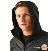 Regatta Pack It Jacket RMW281 (800) vel.XXL pánská nepromokavá bunda černá