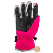 Relax Laro RR23D dětské lyžařské prstové rukavice růžové