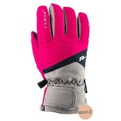 Relax Laro RR23D dětské lyžařské prstové rukavice růžové