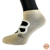 Pondy SKS0015 vel. 36-41 protiskluzové ponožky na jógu béžové