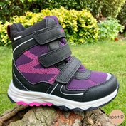 Alpine pro Skorto dívčí zimní boty fialové