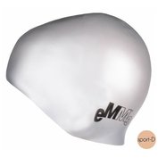 Emme Solid juniorská plavecká čepice, silikonová stříbrná Emme Solid juniorská plavecká čepice, silikonová stříbrná