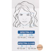 Aqua-Speed Spectra celoobličejová maska na potápění vel.S růžová