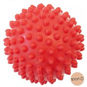 Yate masážní ježek/míček 8cm červený