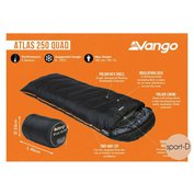 Vango Atlas 250 Quad spací dekový pytel černý