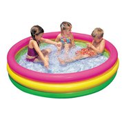 Intex 57412 dětský nafukovací bazén s měkkým dnem 114 x 25cm