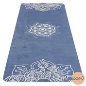 Yate yoga mat karimatka na jógu modrá, přírodní guma