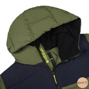 Icepeak Kenmare dětská zimní bunda khaki