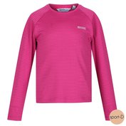Regatta Samley RKT125 dívčí funkční tričko dl. rukáv růžové