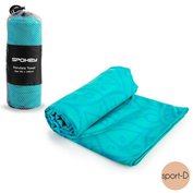 Spokey Mandala 926049 rychleschnoucí ručník 80 x 160cm modrý
