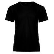 CityZen Agen Chytré pánské triko černé, kulatý výstřih