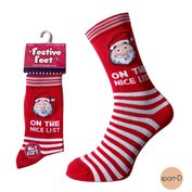Pondy SOLJQ16 vel.37-42 dámské vánoční ponožky Santa